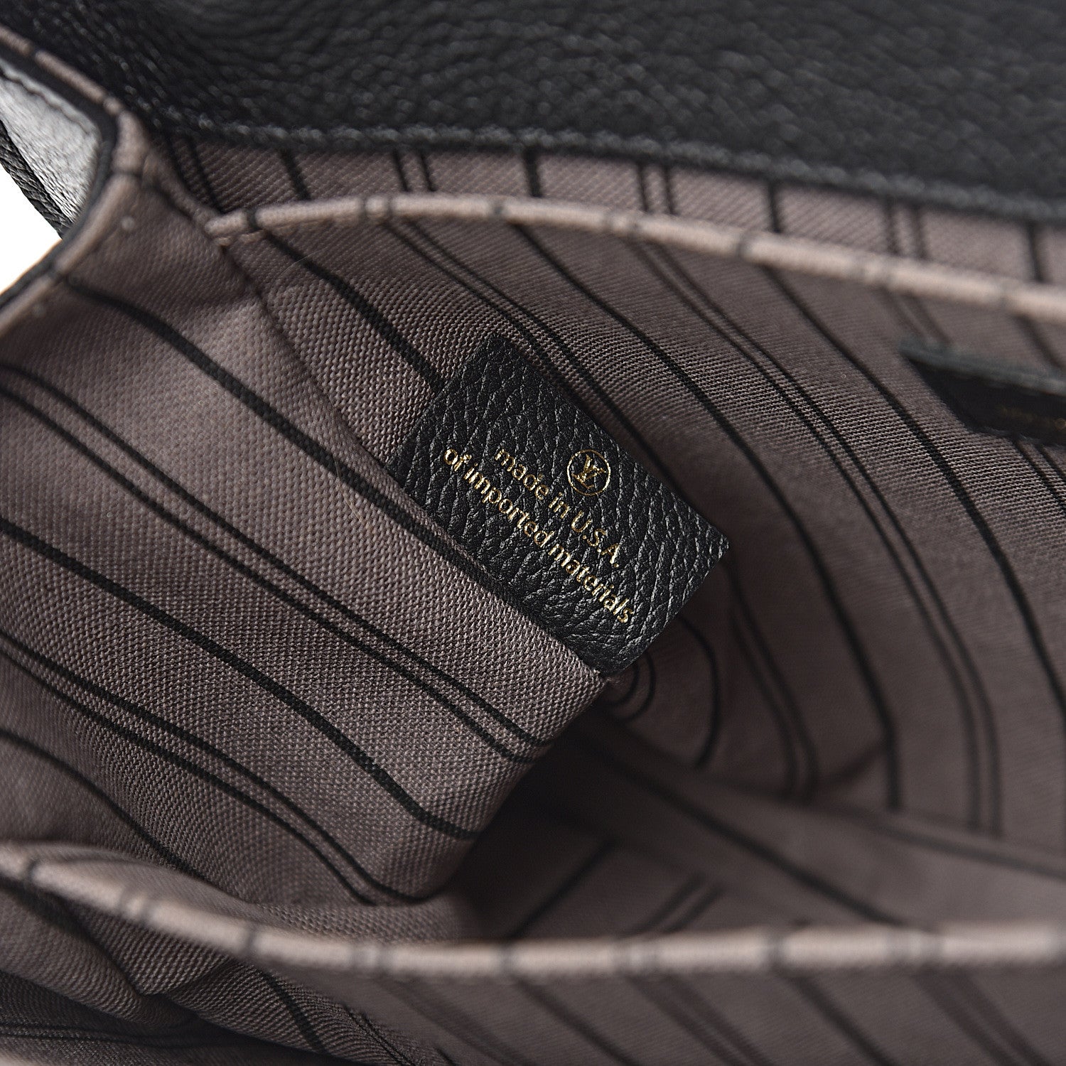 Louis Vuitton Empreinte Pochette Metis Black 7 of 10