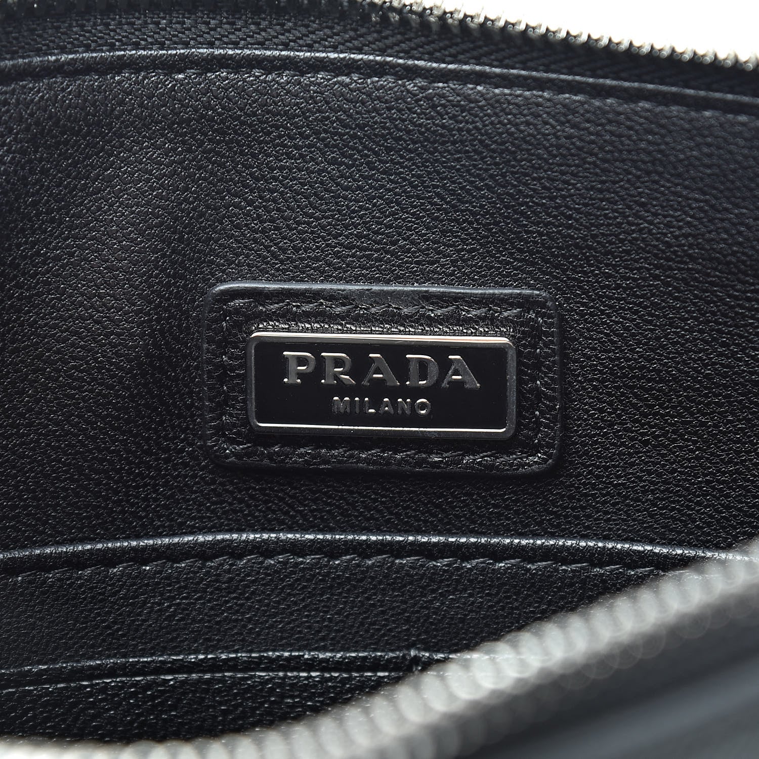 Prada Saffiano Portfolio Case Black 6 of 10