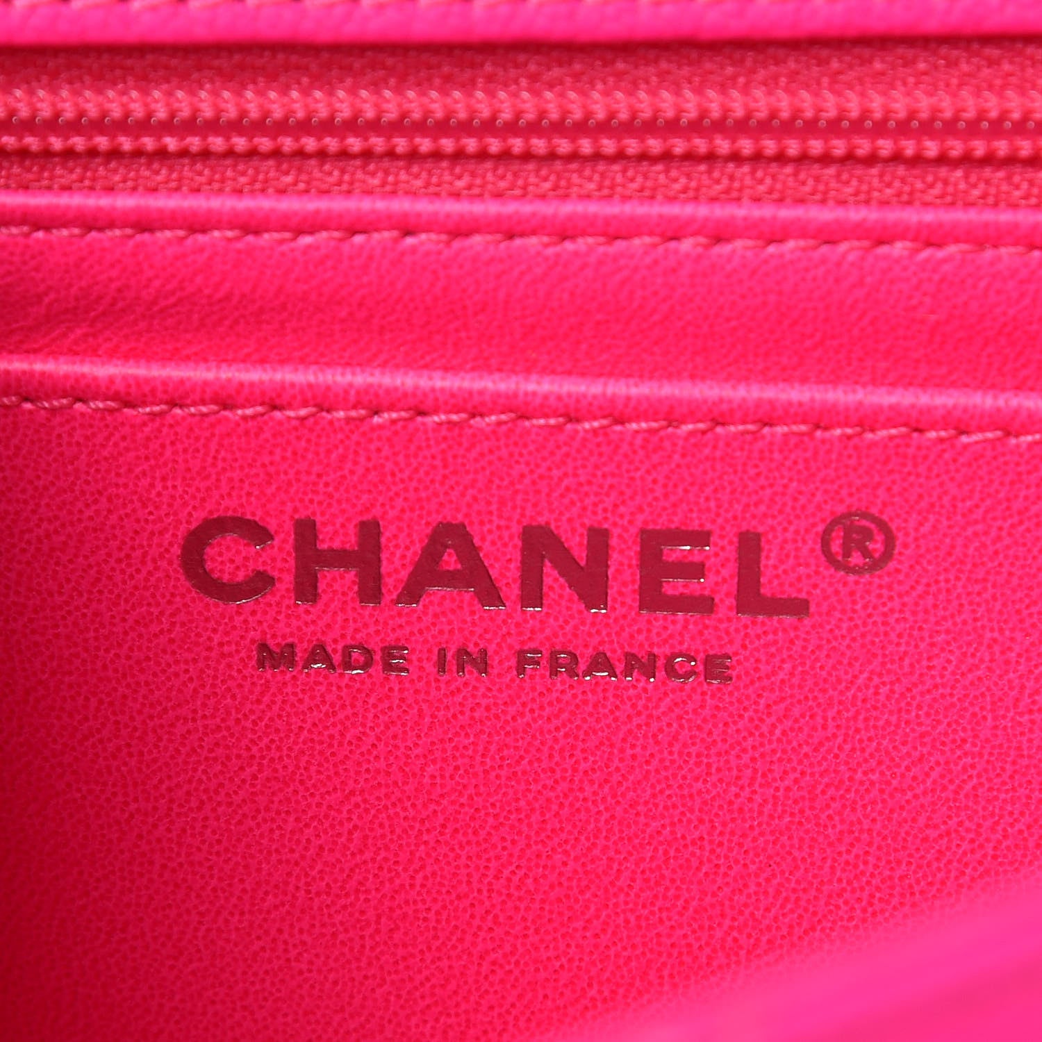 Chanel Goatskin Quilted 2.55 Reissue Mini Flap Fluorescent Pink 6 of 10
