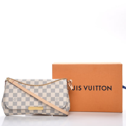 Louis Vuitton Damier Azur Favorite MM 9 of 9