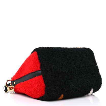 Louis Vuitton Monogram Teddy Speedy Bandouliere 25 Red 4 of 10