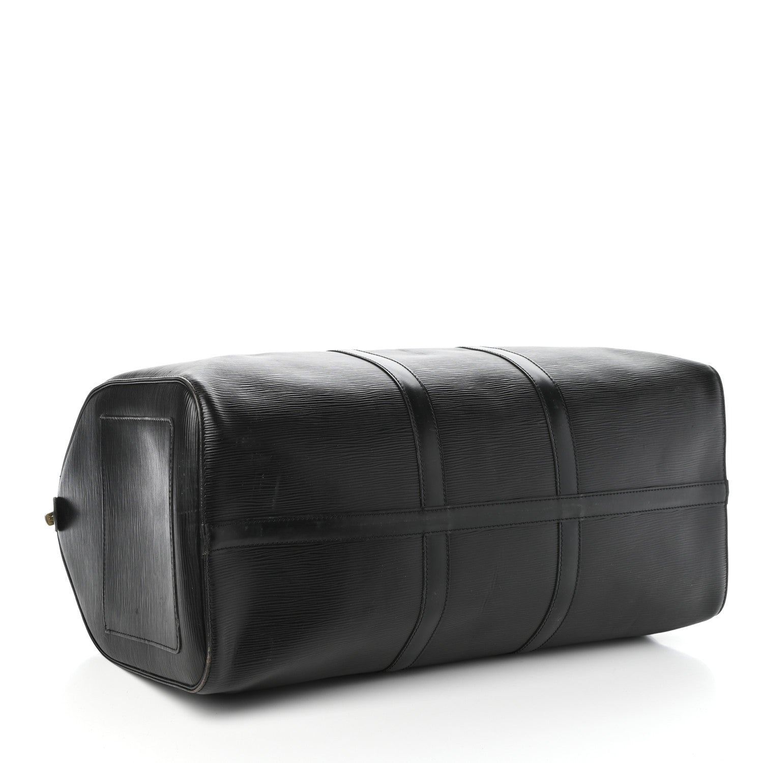 Louis Vuitton Epi Keepall 50 Black 4 of 9
