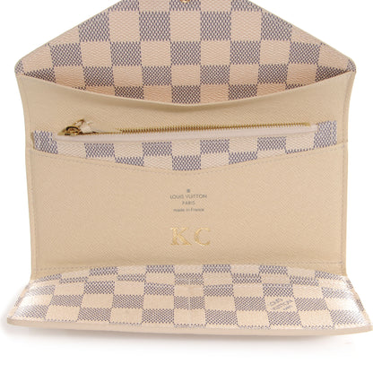 Louis Vuitton Damier Azur Josephine Wallet 7 of 9