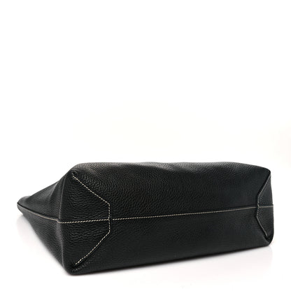 Hermes Taurillon Clemence Double Sens Reversible Tote 36 Sauge  Black 7 of 15