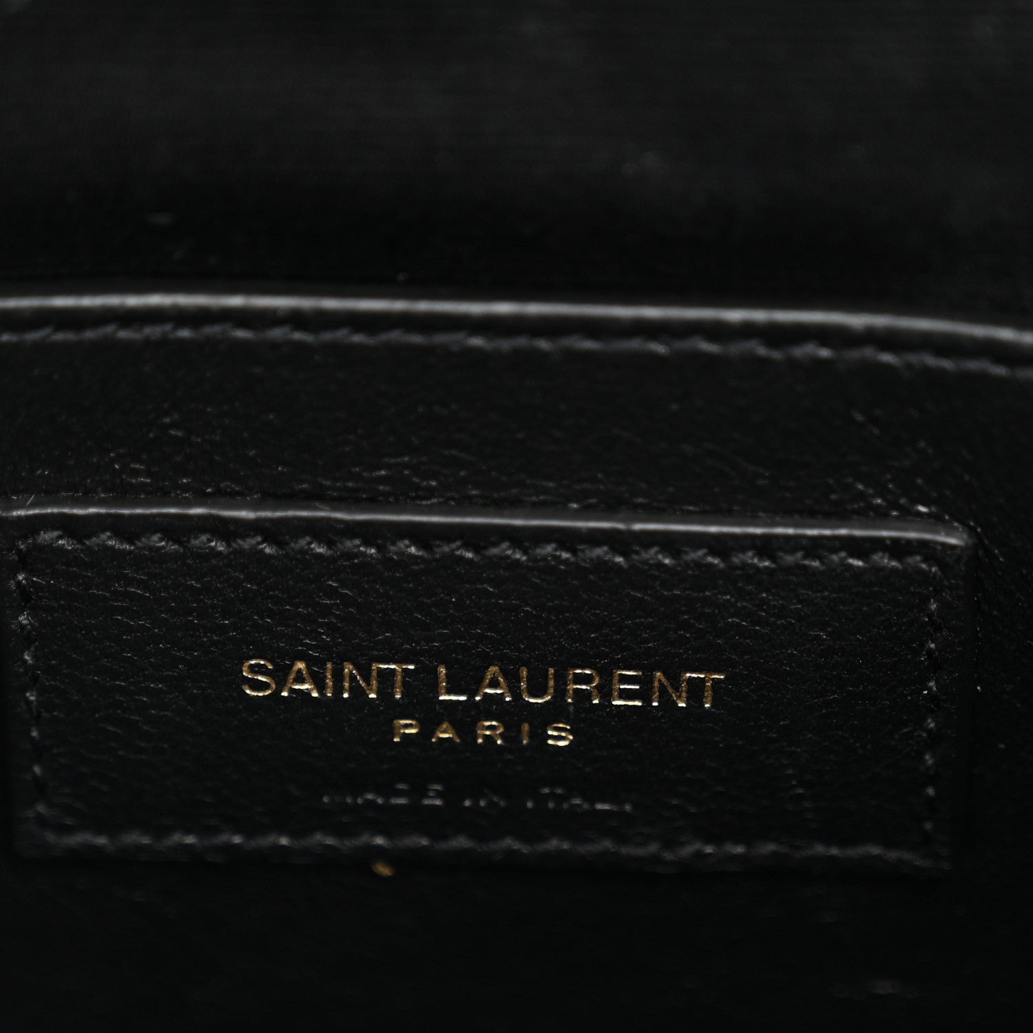 Saint Laurent Grain de Poudre Quilted 80's Vanity Bag Dark Beige 7 of 13