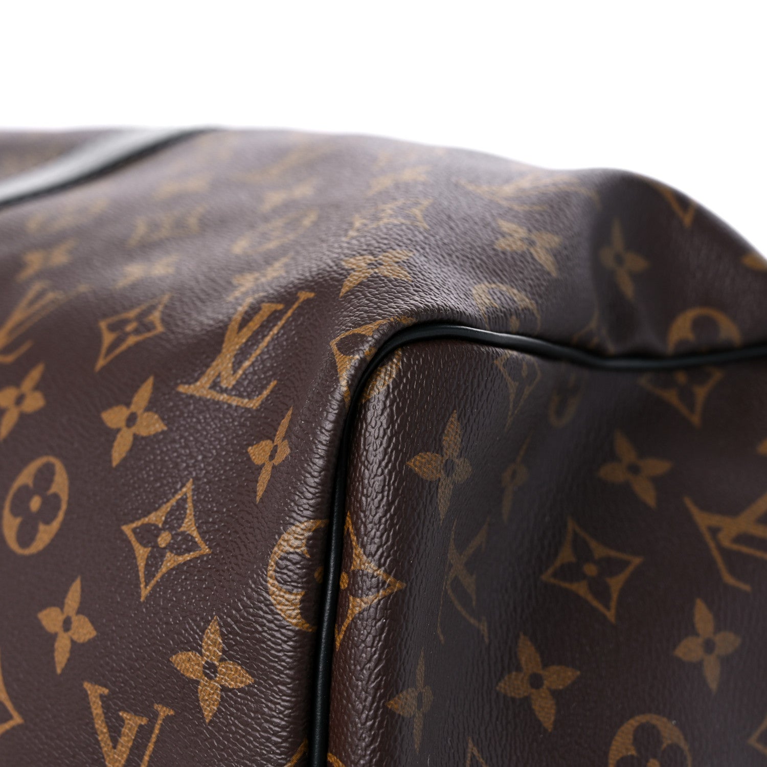 Louis Vuitton Monogram Macassar Keepall Bandouliere 55 8 of 15