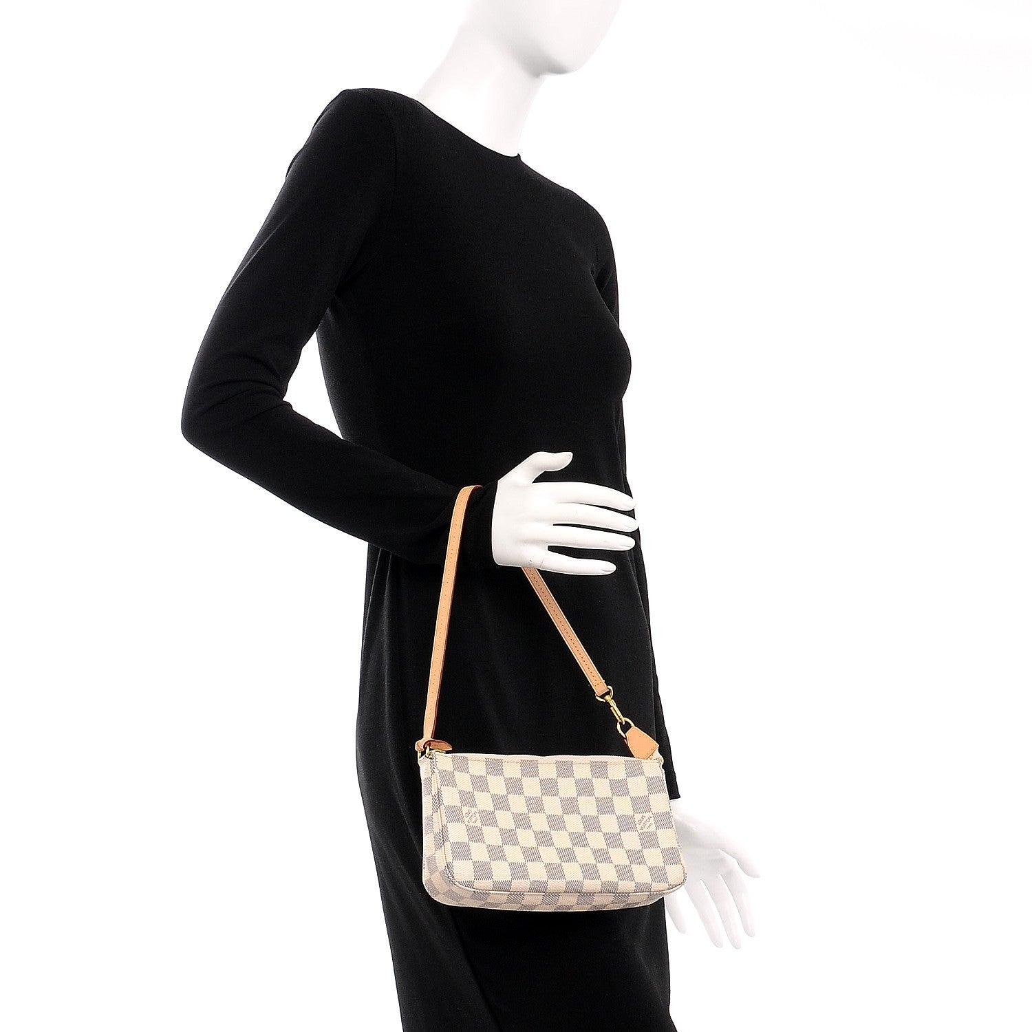 Louis Vuitton Damier Azur Pochette Accessories NM 2 of 6