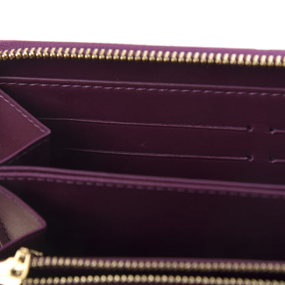 Louis Vuitton Vernis Zippy Wallet Violet 9 of 10