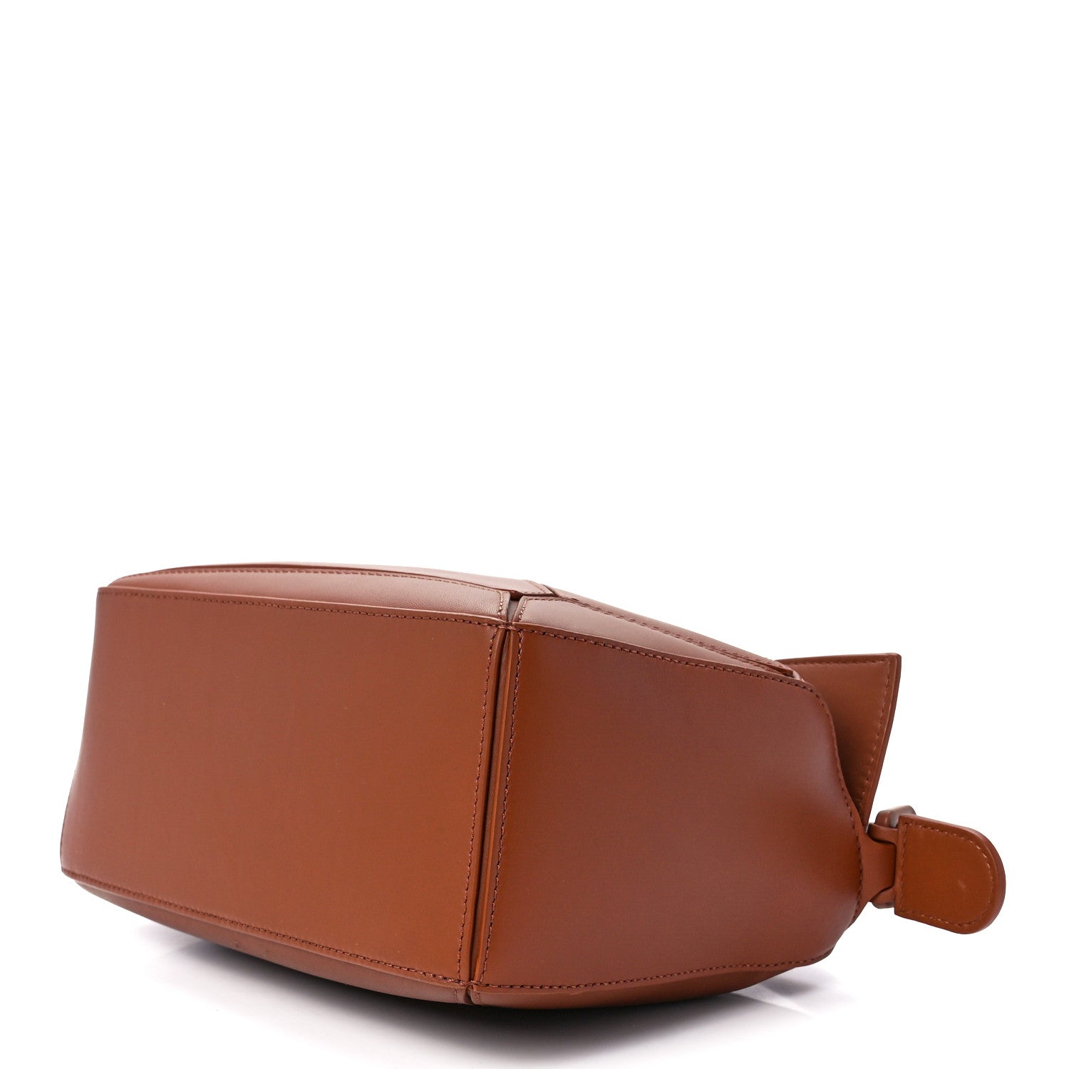 Loewe Satin Calfskin Small Puzzle Bag Pecan 9 of 11