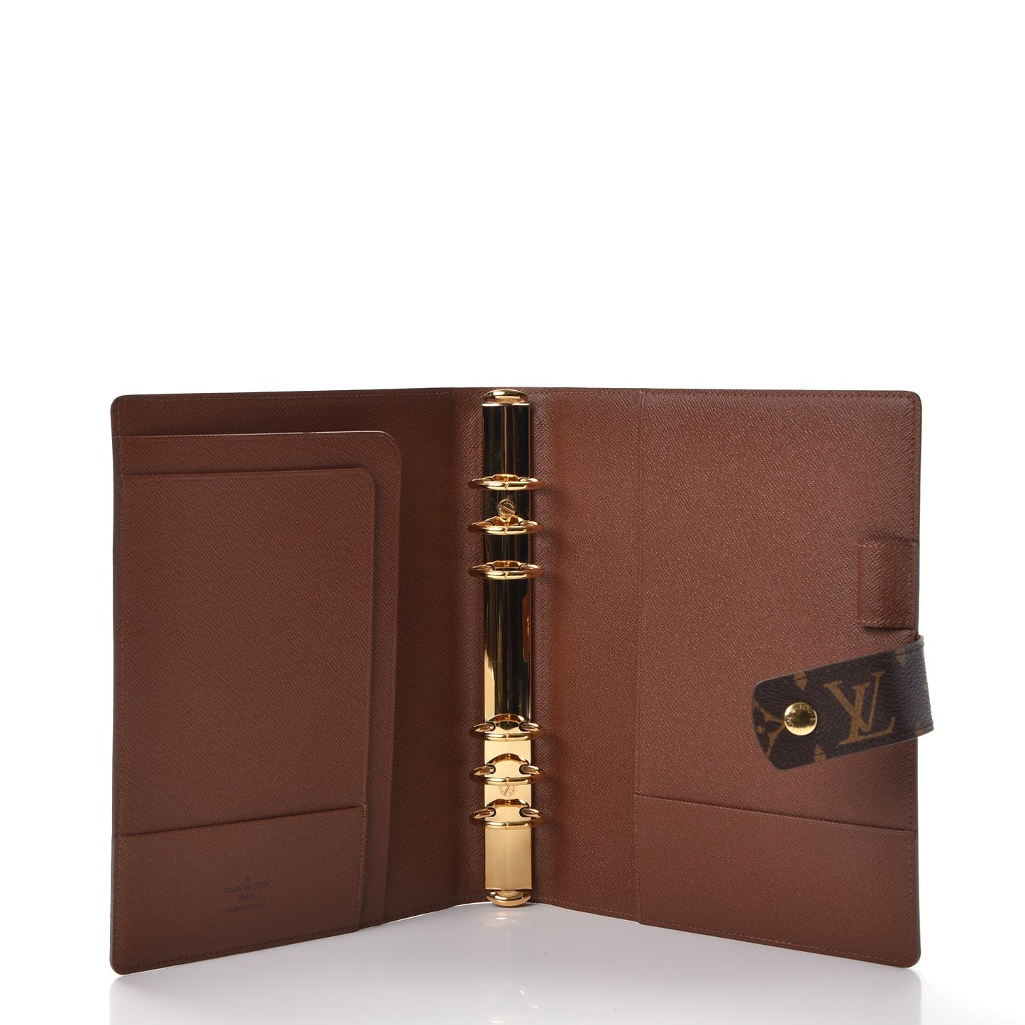 Monogram Large Ring Agenda Cover