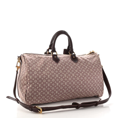 Louis Vuitton Monogram Idylle Speedy Voyage Bandouliere 45 Sepia 3 of 16