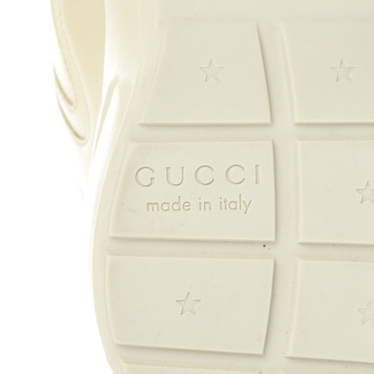 Gucci Calfskin Logo Womens Rhyton Sneakers 36 Ivory 6 of 9
