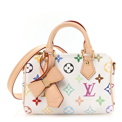 Louis Vuitton LV X TM Monogram Multicolor Nano Speedy White 1 of 10