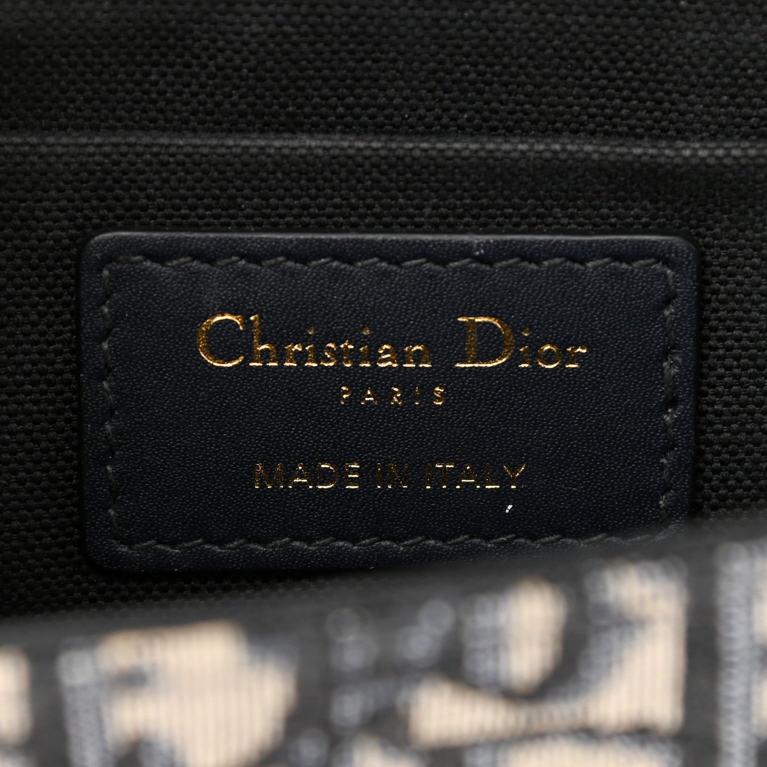 Christian Dior Oblique 30 Montaigne Box Bag Blue 5 of 6
