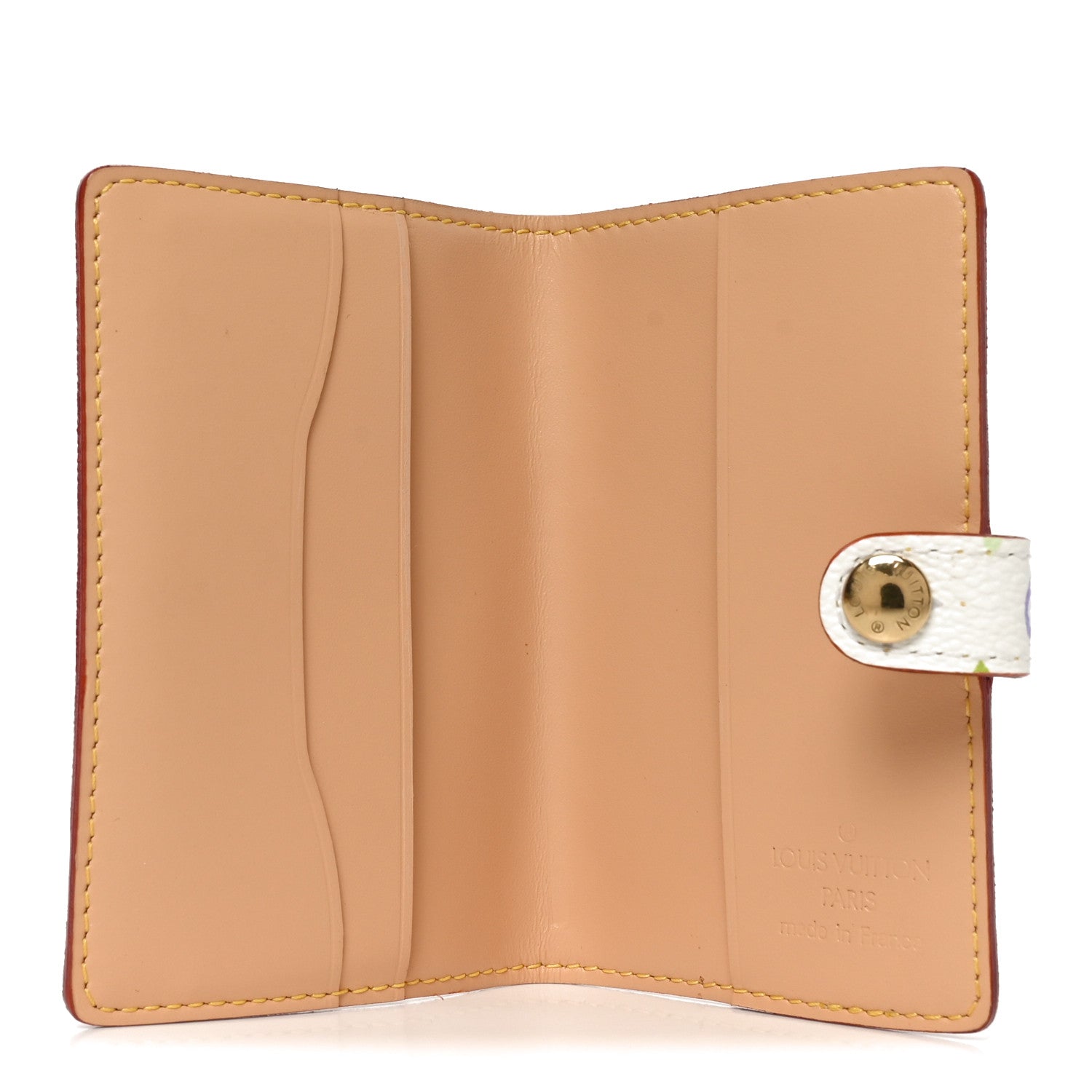 Louis Vuitton Monogram Multicolor Carnet de Bal Mini Agenda Cover White 5 of 7
