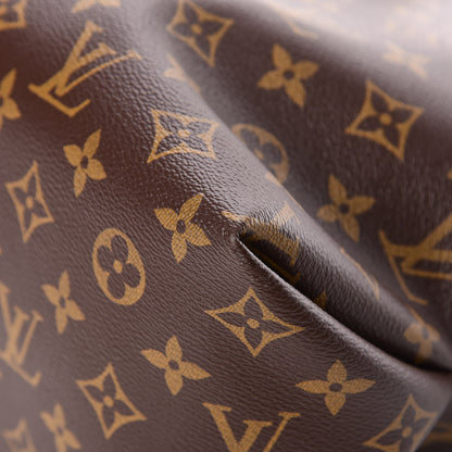 Louis Vuitton Monogram Flower Zipped Tote MM Bordeaux 14 of 16