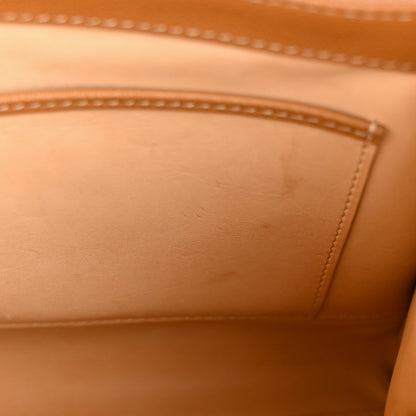 Delvaux Grained Calfskin MM Brillant Satchel Natural 14 of 14