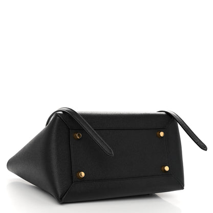 Celine Grained Calfskin Mini Belt Bag Black 4 of 9