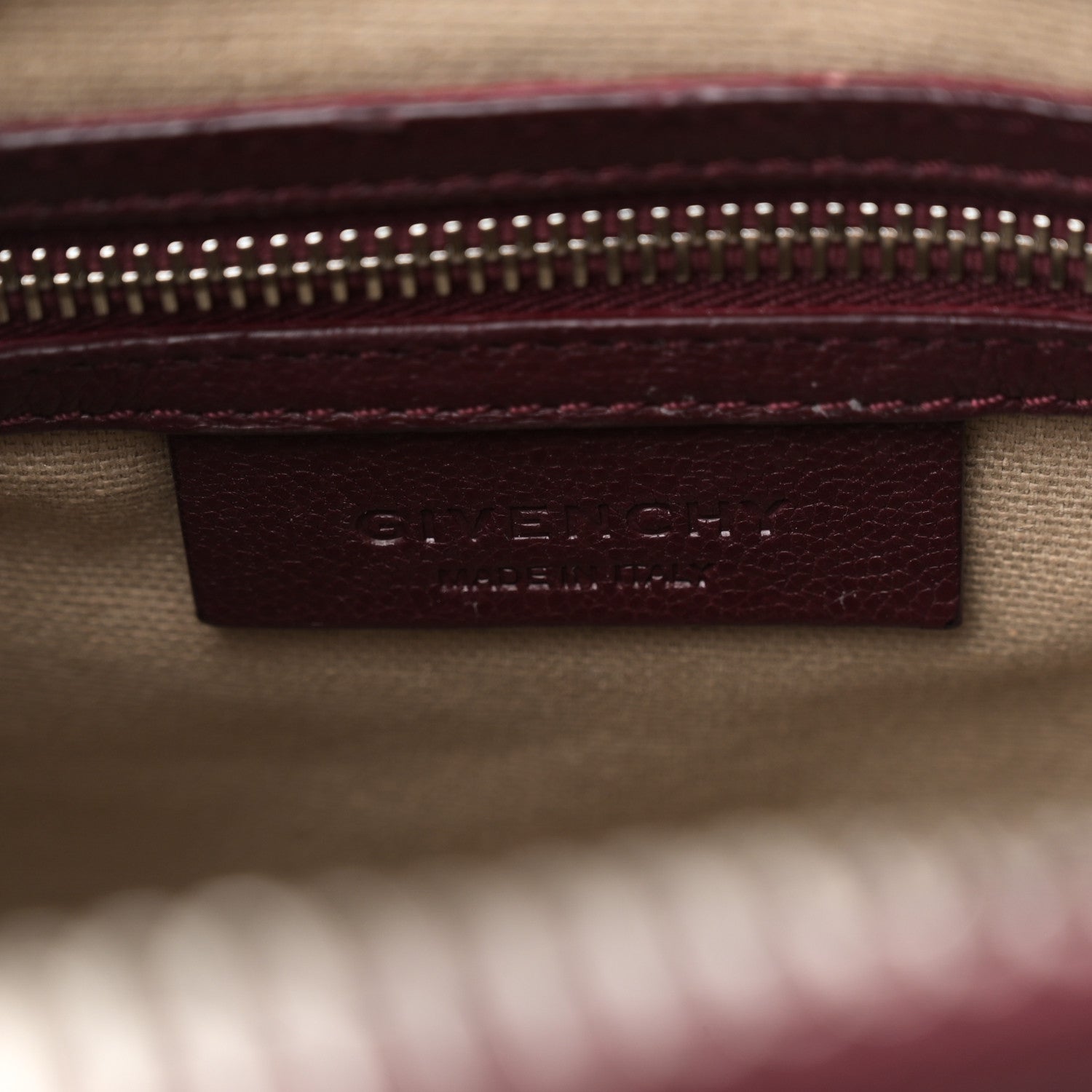 Givenchy Sugar Goatskin Small Antigona Oxblood 6 of 10