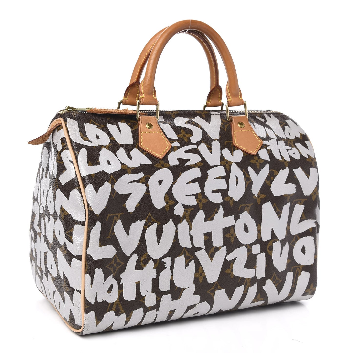 Monogram Graffiti Speedy 30 Silver