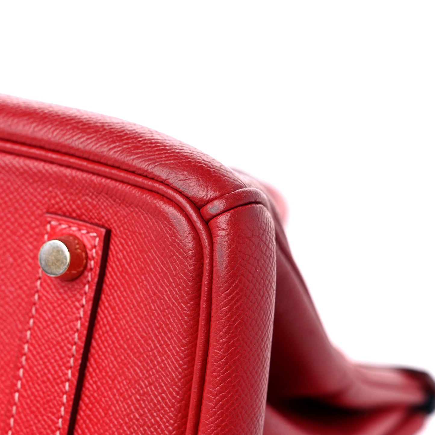 Epsom Candy Birkin 35 Rouge Casaque Bleu Thalassa