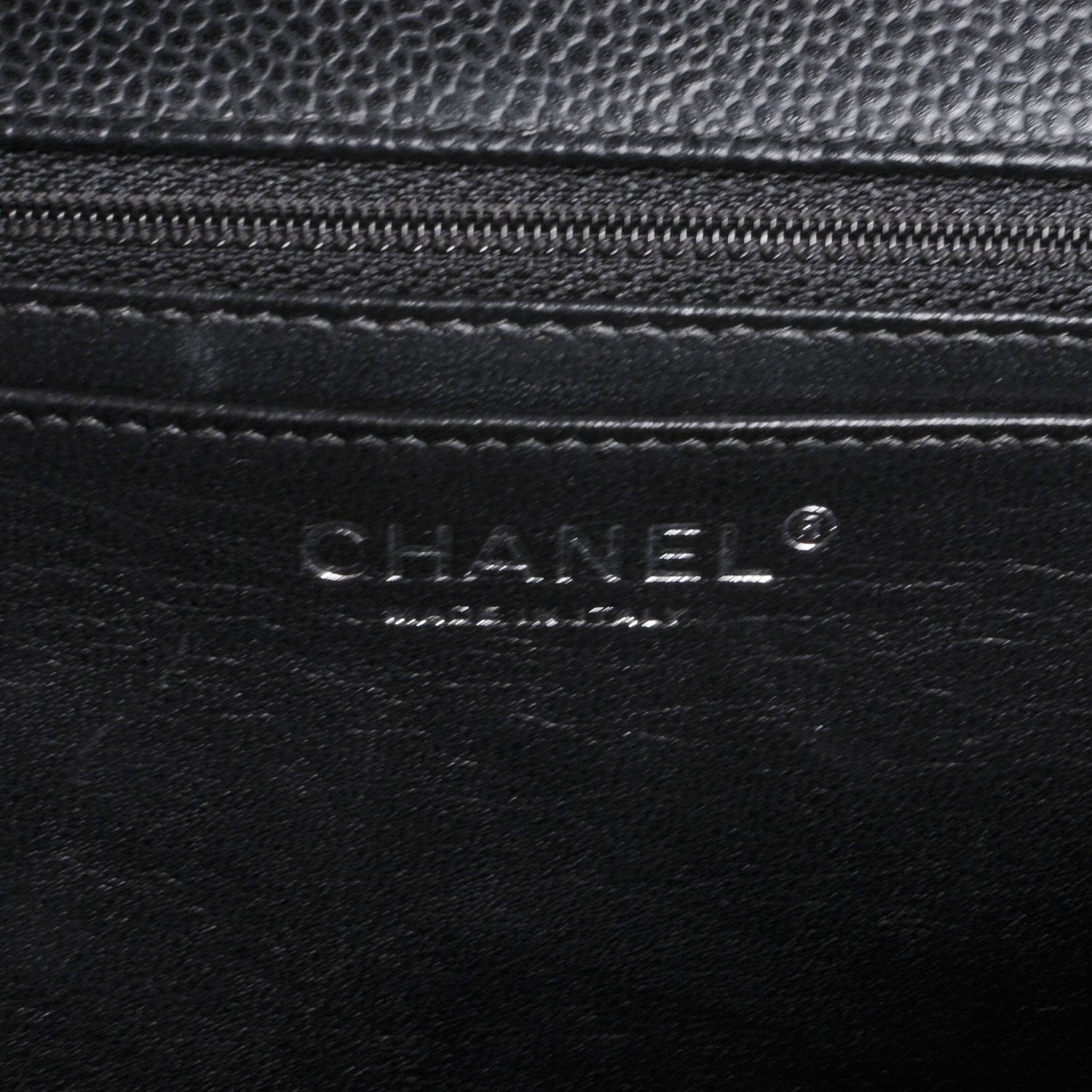 Chanel Caviar Maxi Single Flap Black 5 of 8