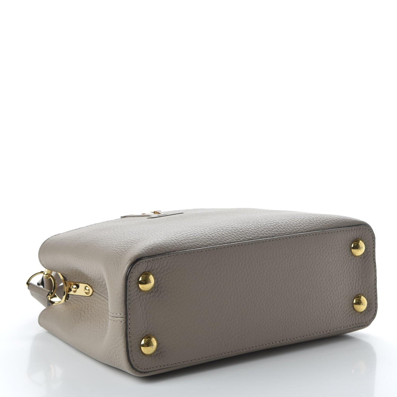 Louis Vuitton Taurillon Capucines BB Galet 4 of 9