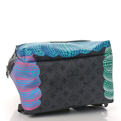 Louis Vuitton LV X YK Monogram Eclipse Reverse Kusama Pumpkin Discovery Backpack 4 of 8