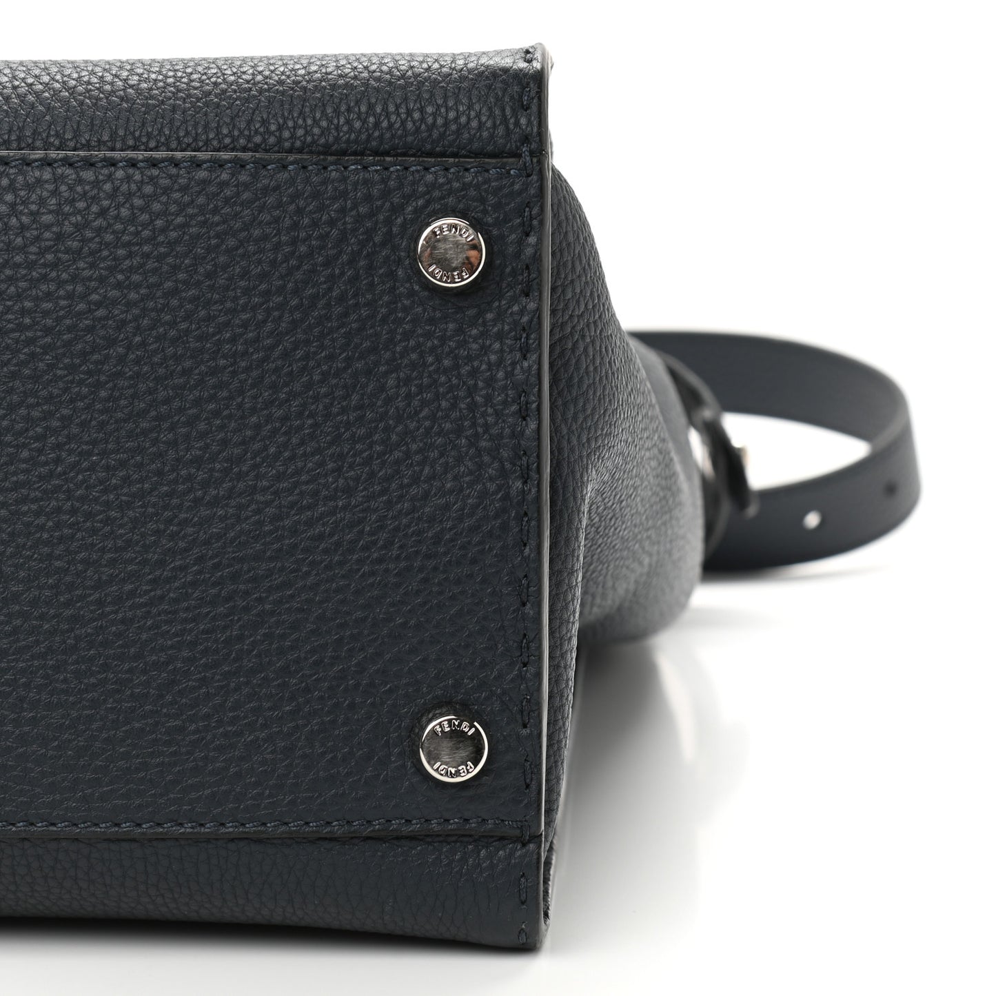 Cuoio Romano Selleria Monster Eyes Large Mens Peekaboo Iconic Essential Satchel Blue