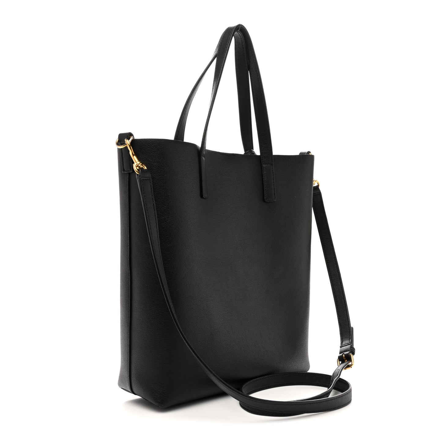 Calfskin Toy Shopping Tote Black