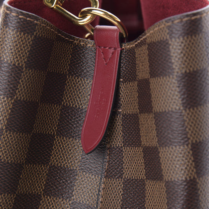 Louis Vuitton Damier Ebene Neonoe MM Cherry Berry 8 of 9