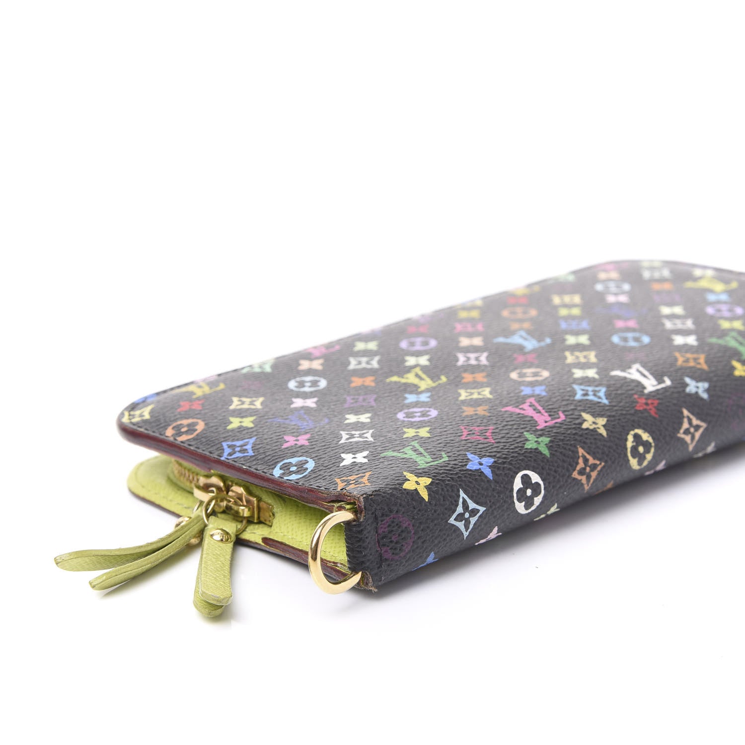 Louis Vuitton Monogram Multicolor Insolite Wallet Black Pistache 5 of 8