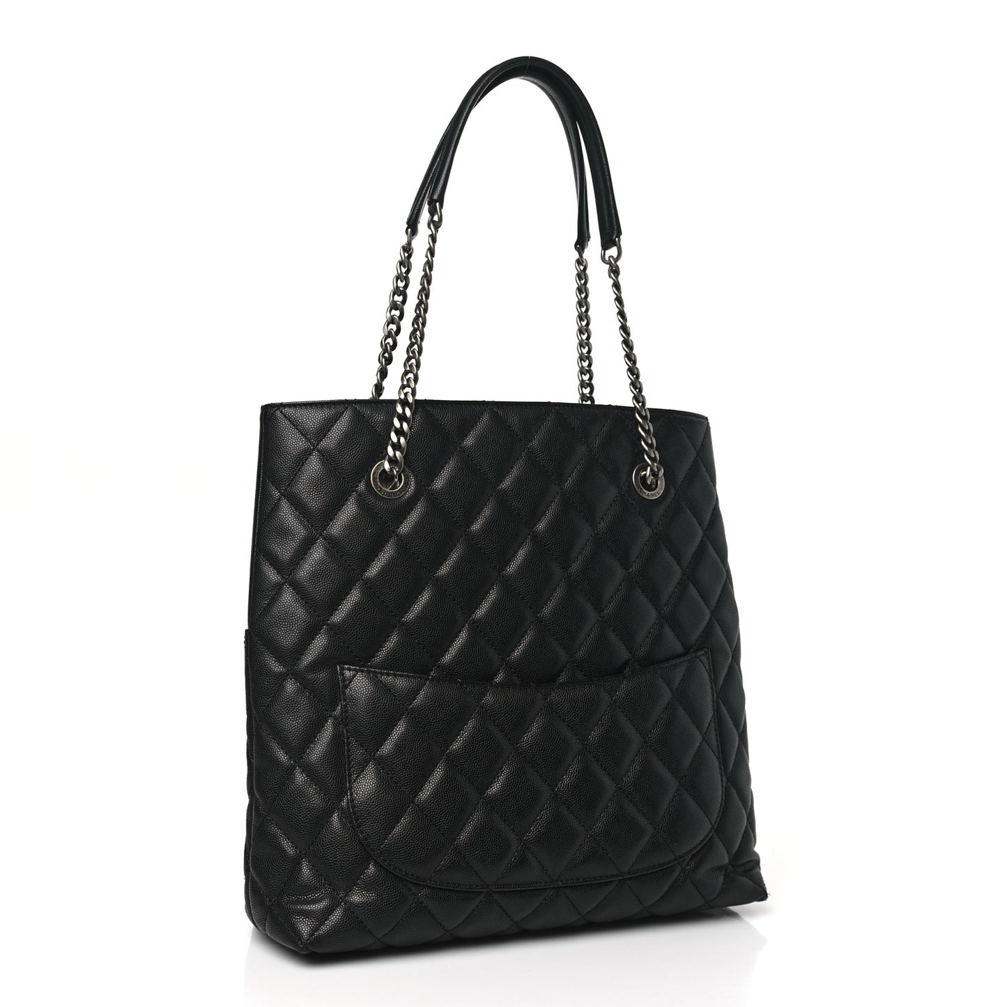 Caviar Quilted Urban Delight Tote Black