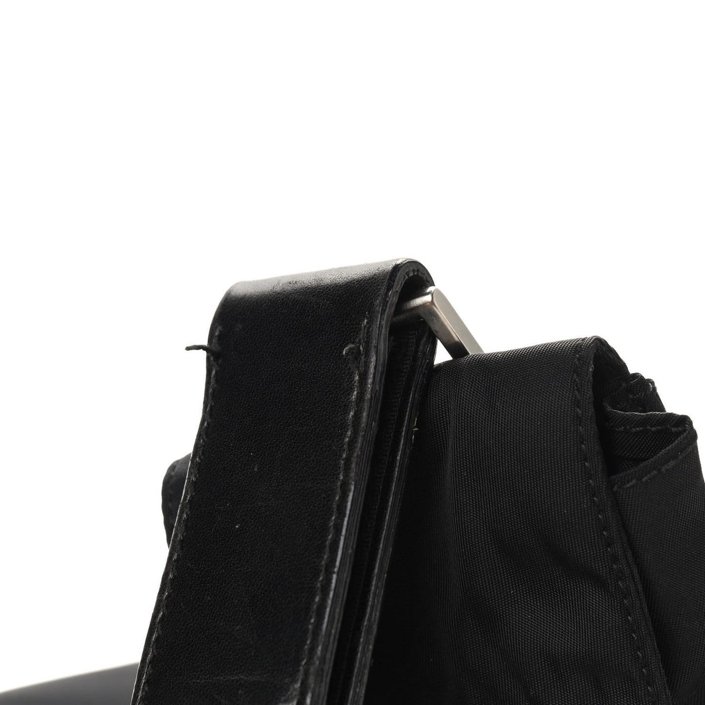 Tessuto Nylon Belt Bag Black