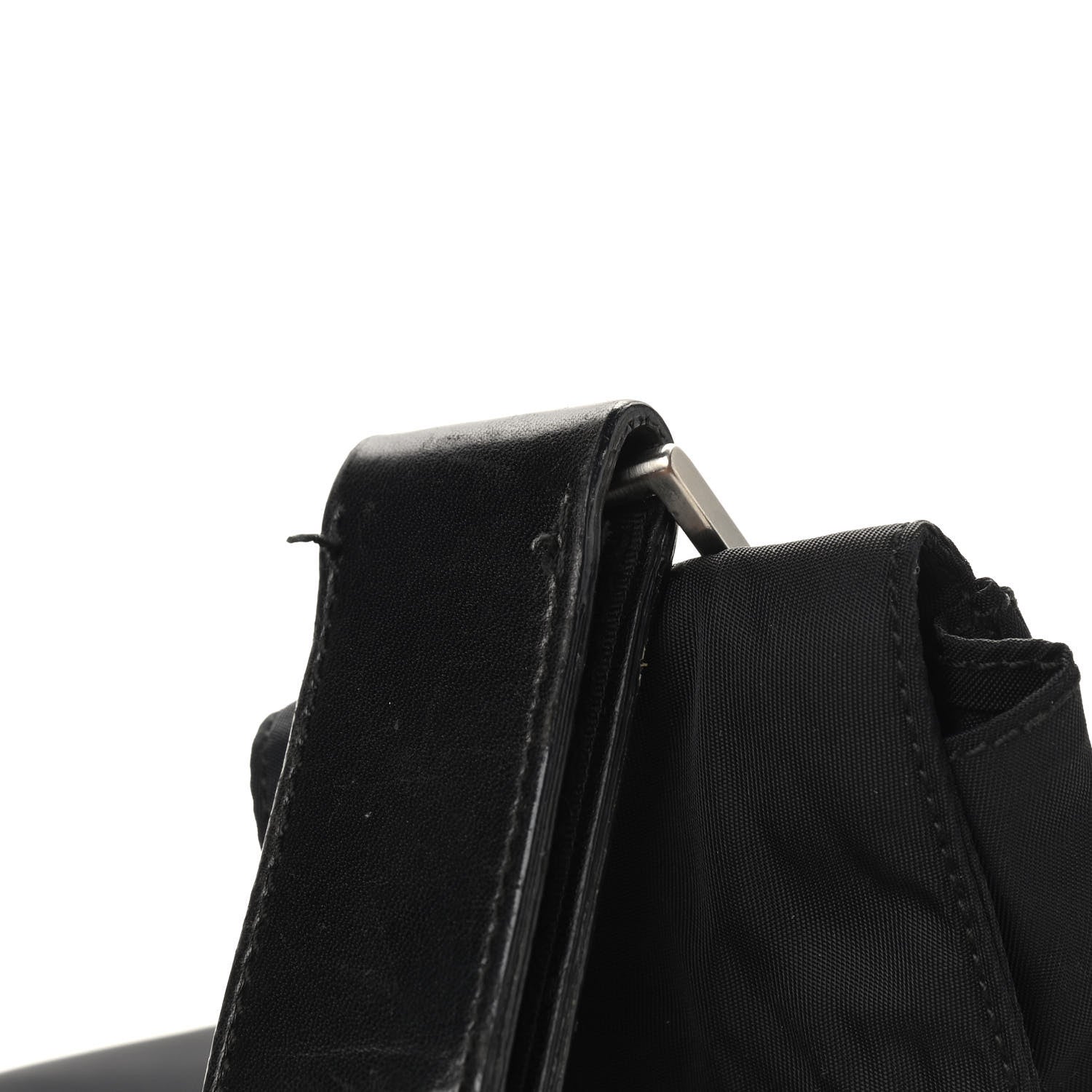 Prada Tessuto Nylon Belt Bag Black 12 of 14