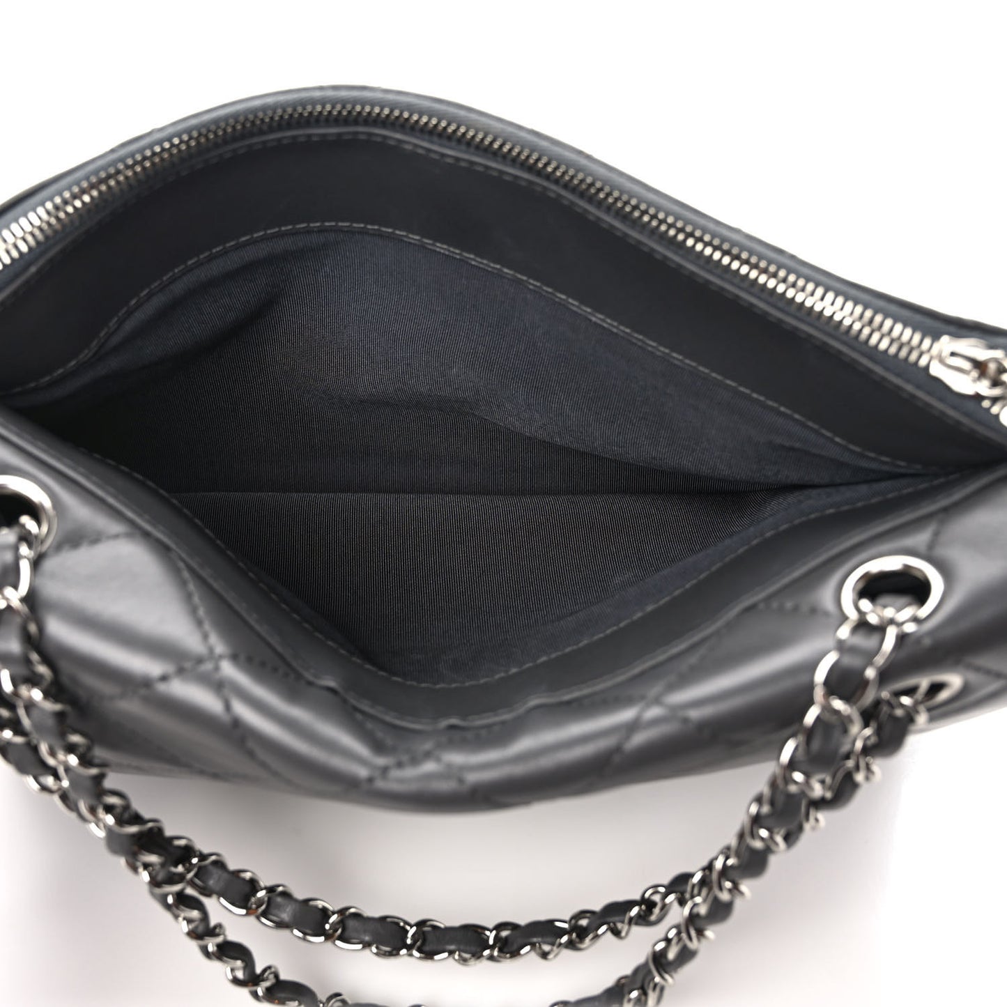 Lambskin Paris Bombay Reissue Accordion Flap Black