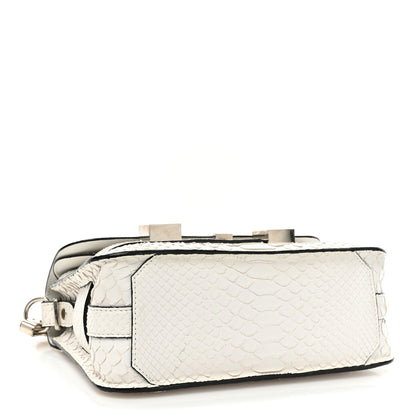Proenza Schouler Snakeskin PS11 Mini Classic Shoulder Bag White 4 of 9