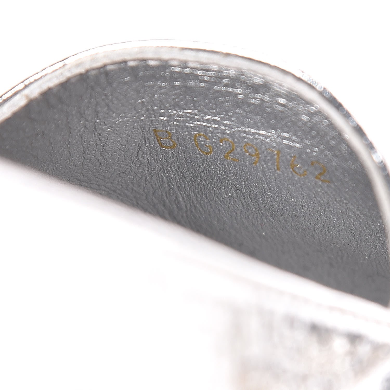 Chanel Laminated Goatskin CC Espadrilles 38 Silver 12 of 12