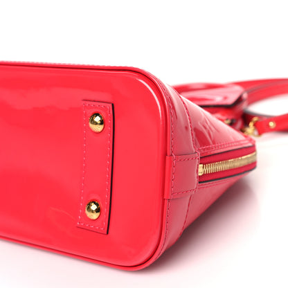 Louis Vuitton Vernis Alma BB Hot Pink 9 of 9