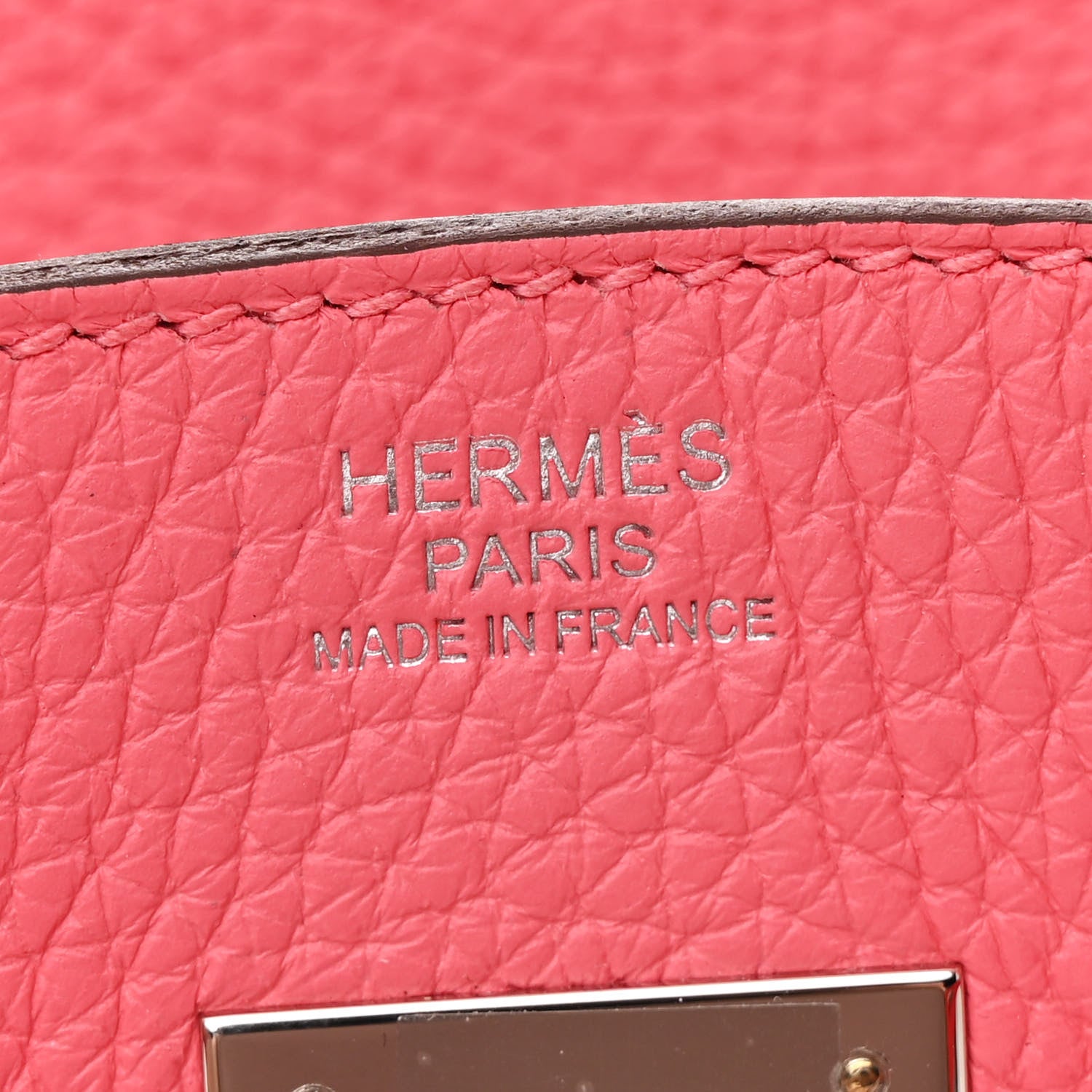 Hermes Togo Birkin 30 Rose Azalee 6 of 12
