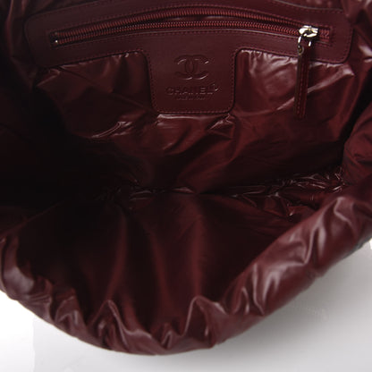 Chanel Nylon Quilted Coco Cocoon Backpack Black 5 of 10