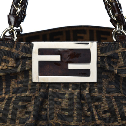 Fendi Zucca Mia Tote Tobacco 9 of 9