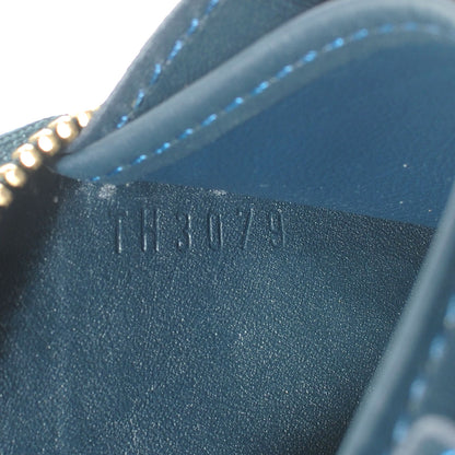 Louis Vuitton Vernis Zippy Coin Purse Blue Nuit 5 of 7