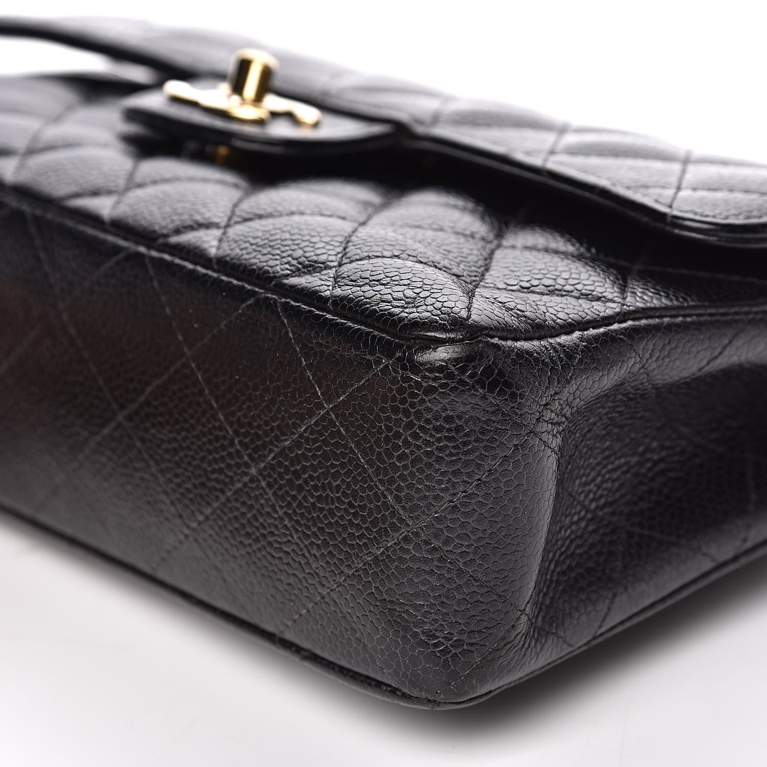 Chanel Caviar Quilted Small Double Flap Black 10 of 18