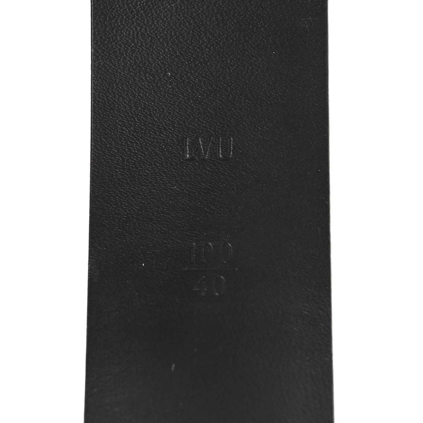 Calfskin 35mm LV Skyline Belt 100 40 Black