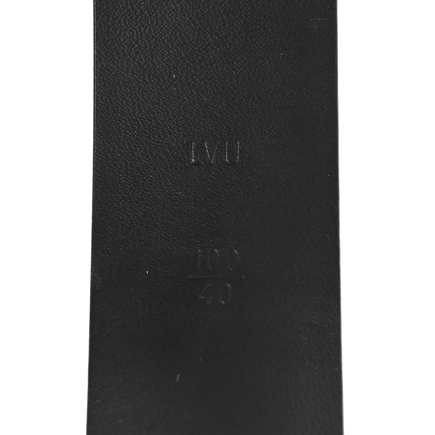 Louis Vuitton Calfskin 35mm LV Skyline Belt 100 40 Black 6 of 7