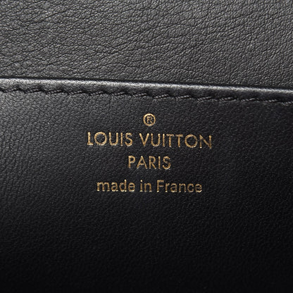 Louis Vuitton Grained Calfskin Vivienne NM Black 6 of 10