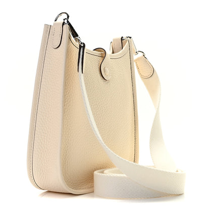 Hermes Taurillon Clemence Amazone Evelyne TPM Nata Craie 2 of 8
