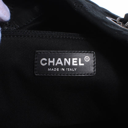 Chanel Iridescent Calfskin VIP Shopping Tote Black 6 of 9
