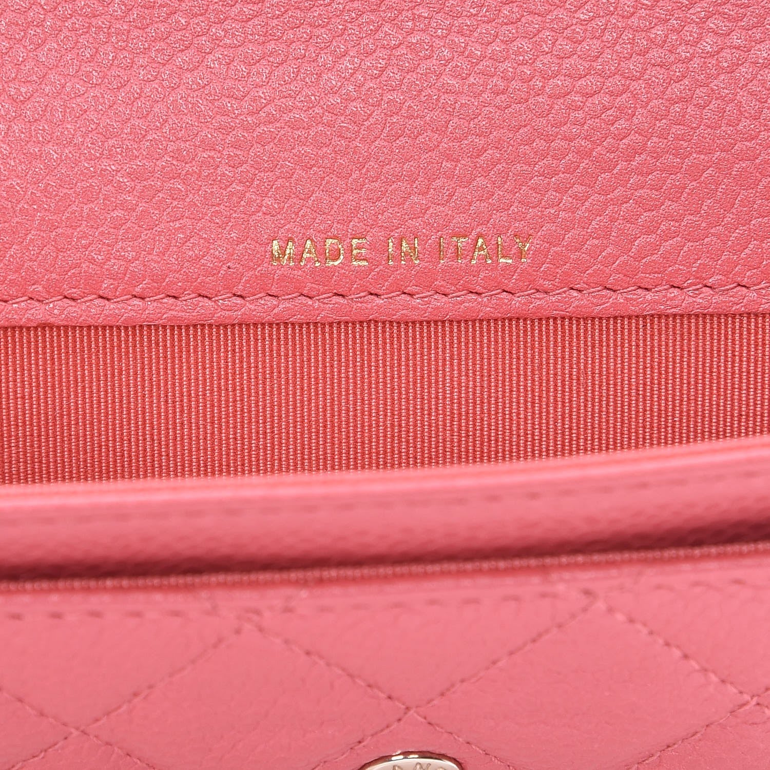 Chanel Caviar Quilted Flap Card Holder Pink 7 of 9